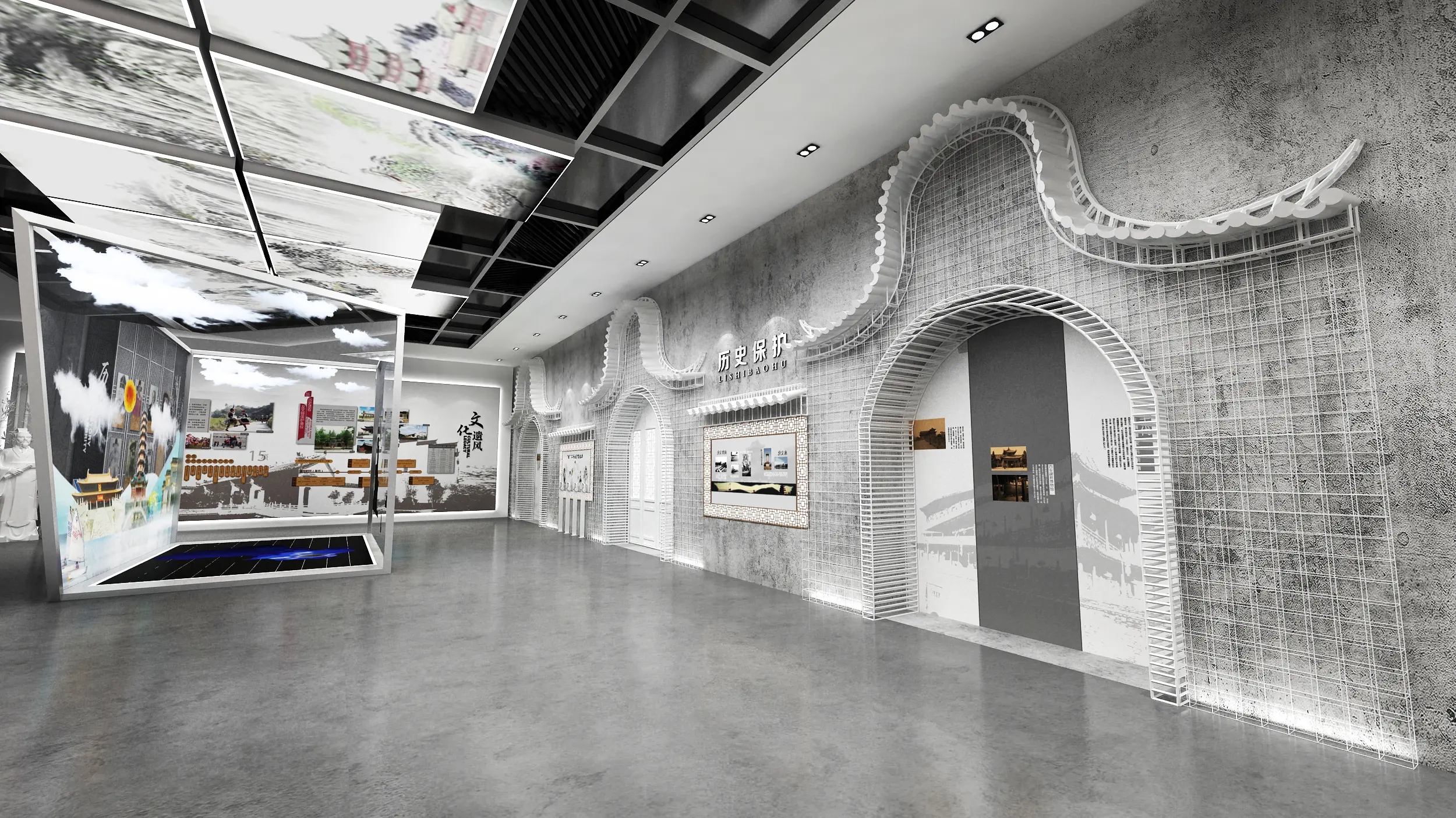 展廳設(shè)計 ， 展廳 ， 鑫時空